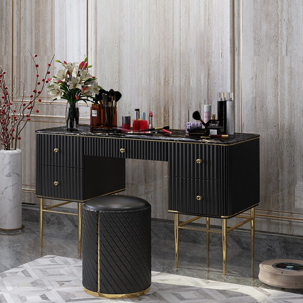 HMR - Bline Series Makeup Vanity Table with Drawers