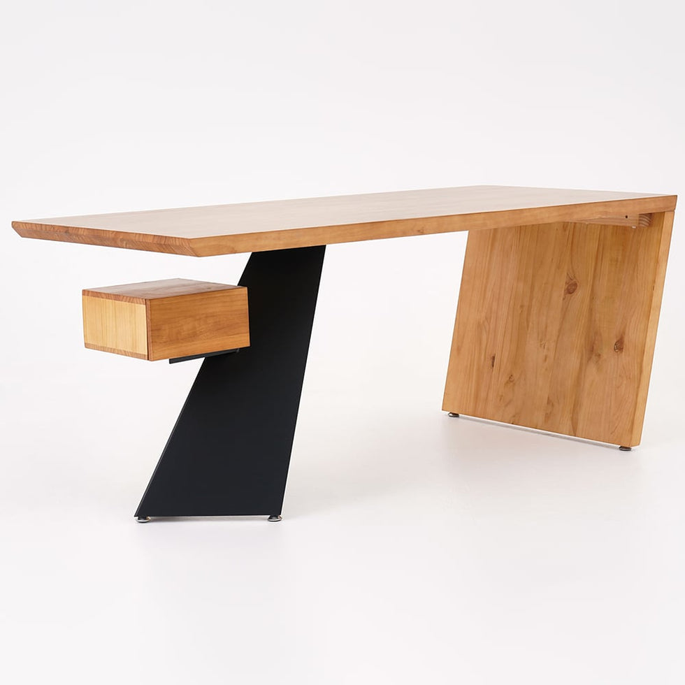 HMR - Cabstract Series Modern 71" Office Desk with Drawer