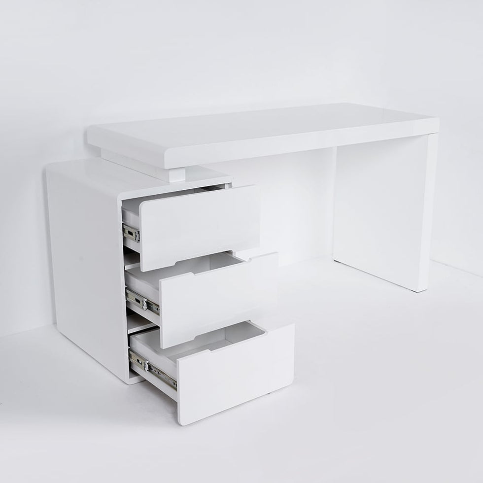 HMR - Mular 3-Drawer Writing Desk with 3 Drawers Office Furniture