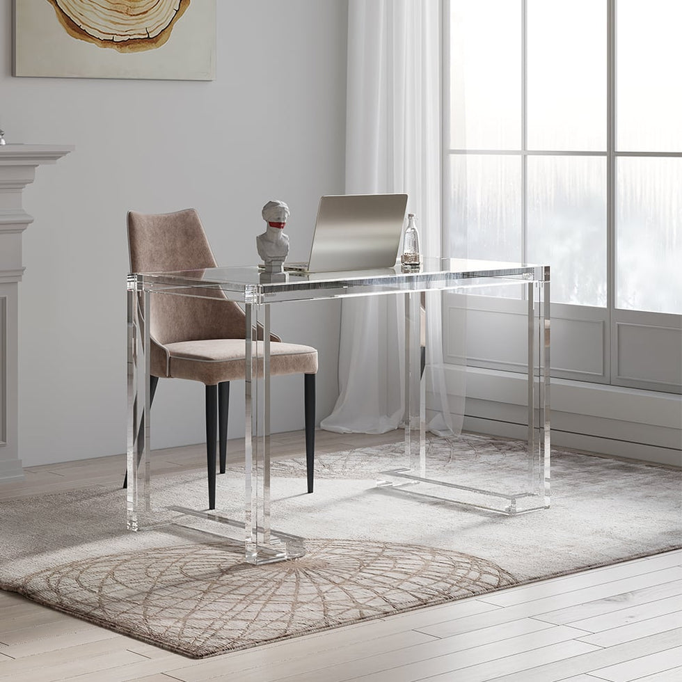 HMR - Savea Series Modern 47" Rectangular Office Writing Desk