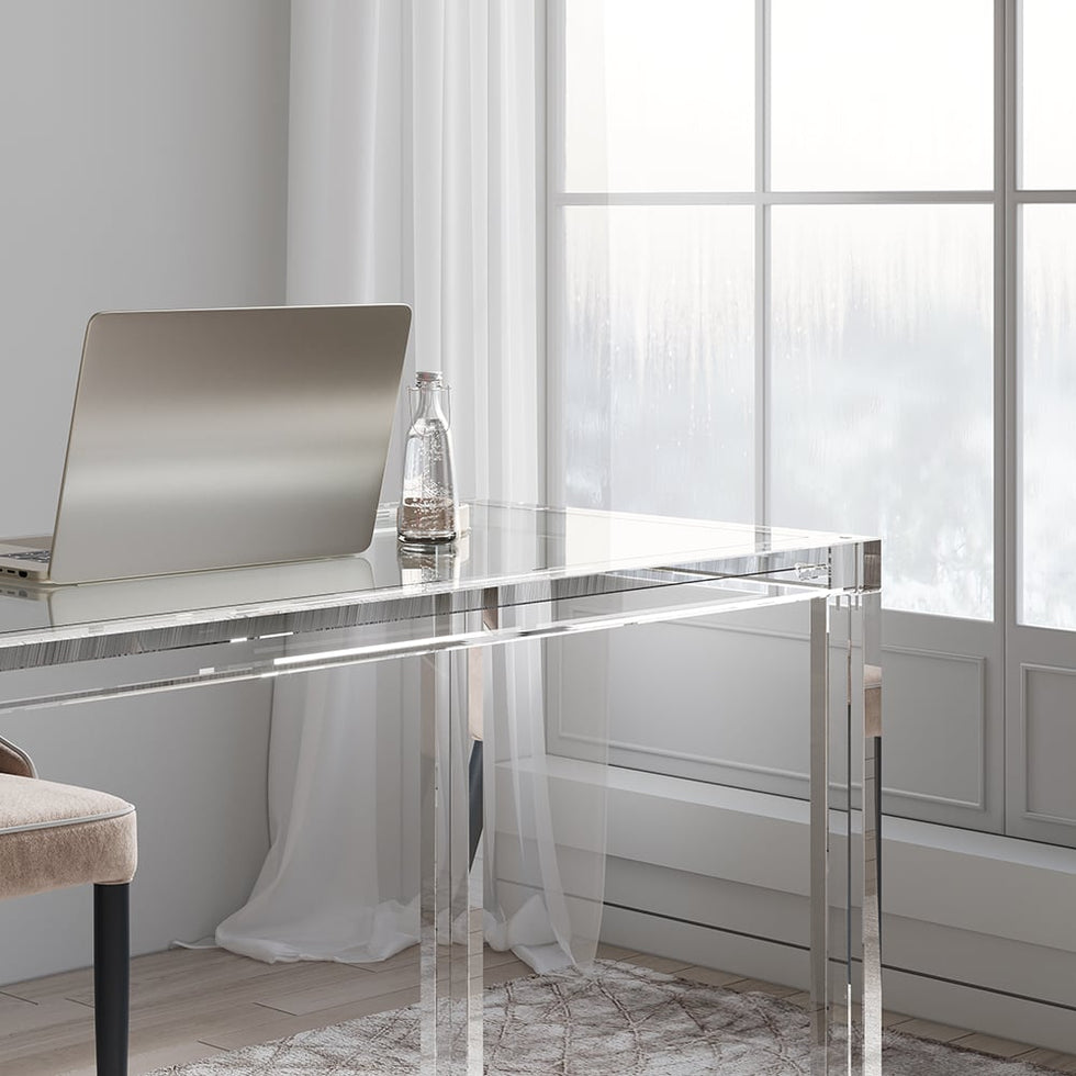 HMR - Savea Series Modern 47" Rectangular Office Writing Desk