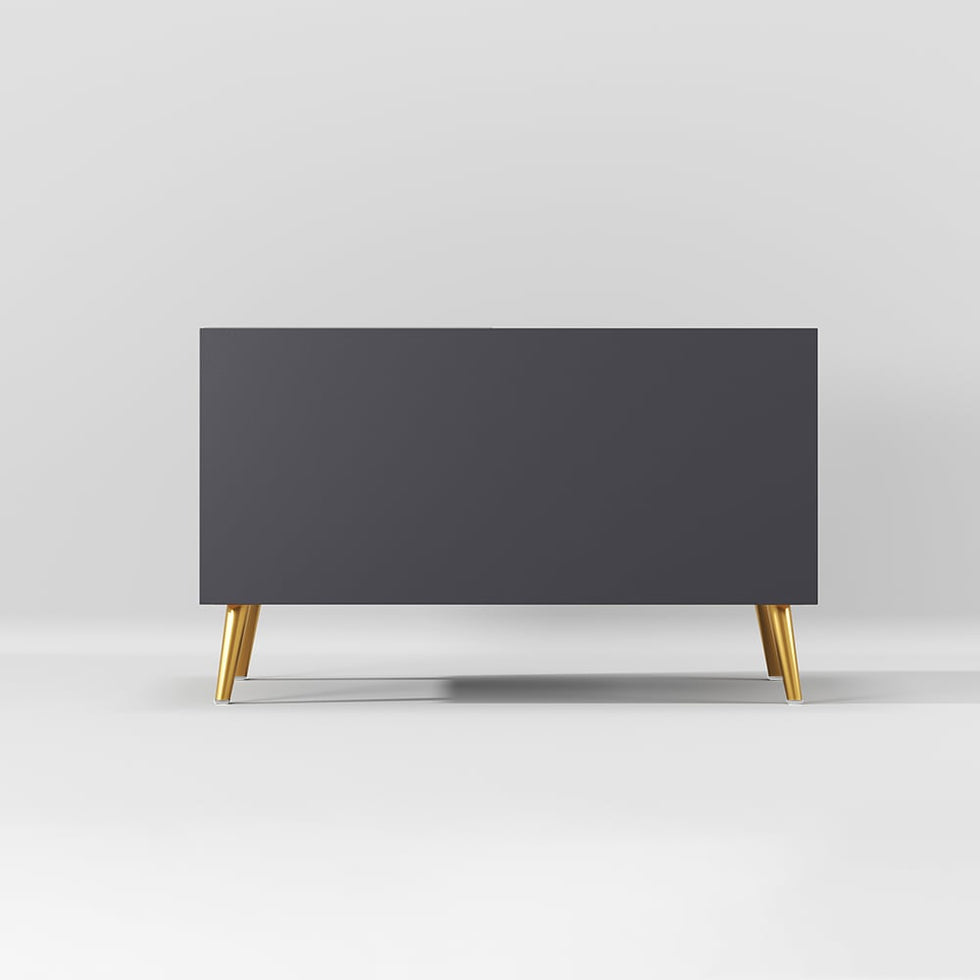 HMR - Yellar Series Modern 31" Shoe Rack Bench