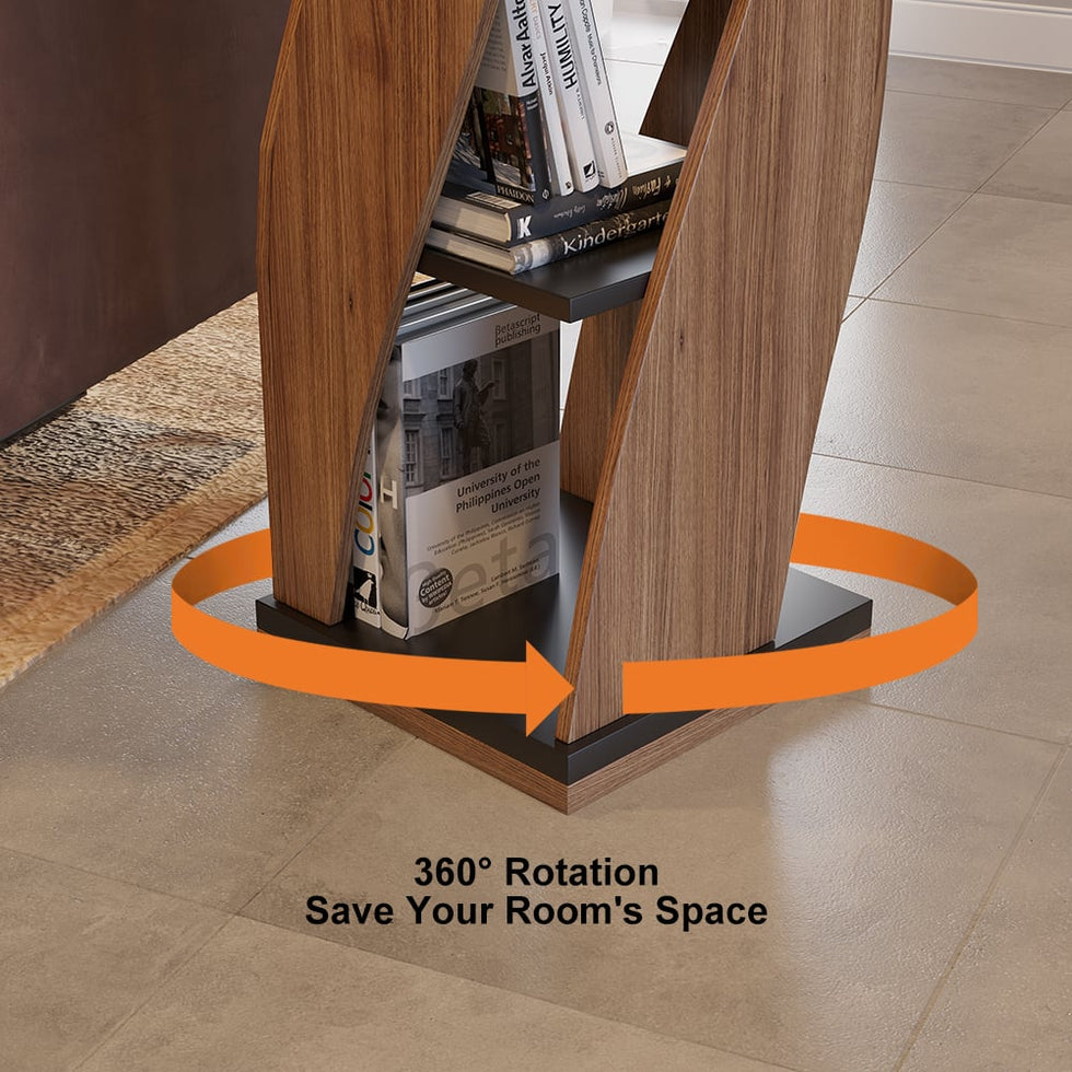 HMR - Loft Geometric Narrow Bookshelf
