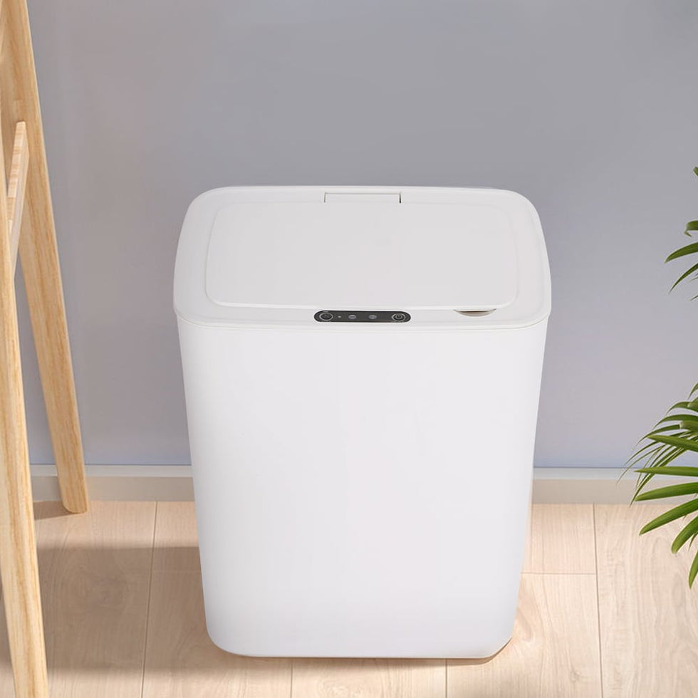 HMR - Intelligent Touchless Sensor Trash Can with Odor-Absorbing Deodorizer Area