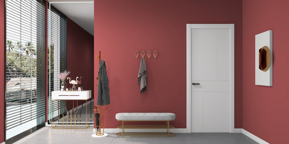 HMR - Luxury Entryway Wall-Mounted Coat Rack (Set of 2) in Multi-Color
