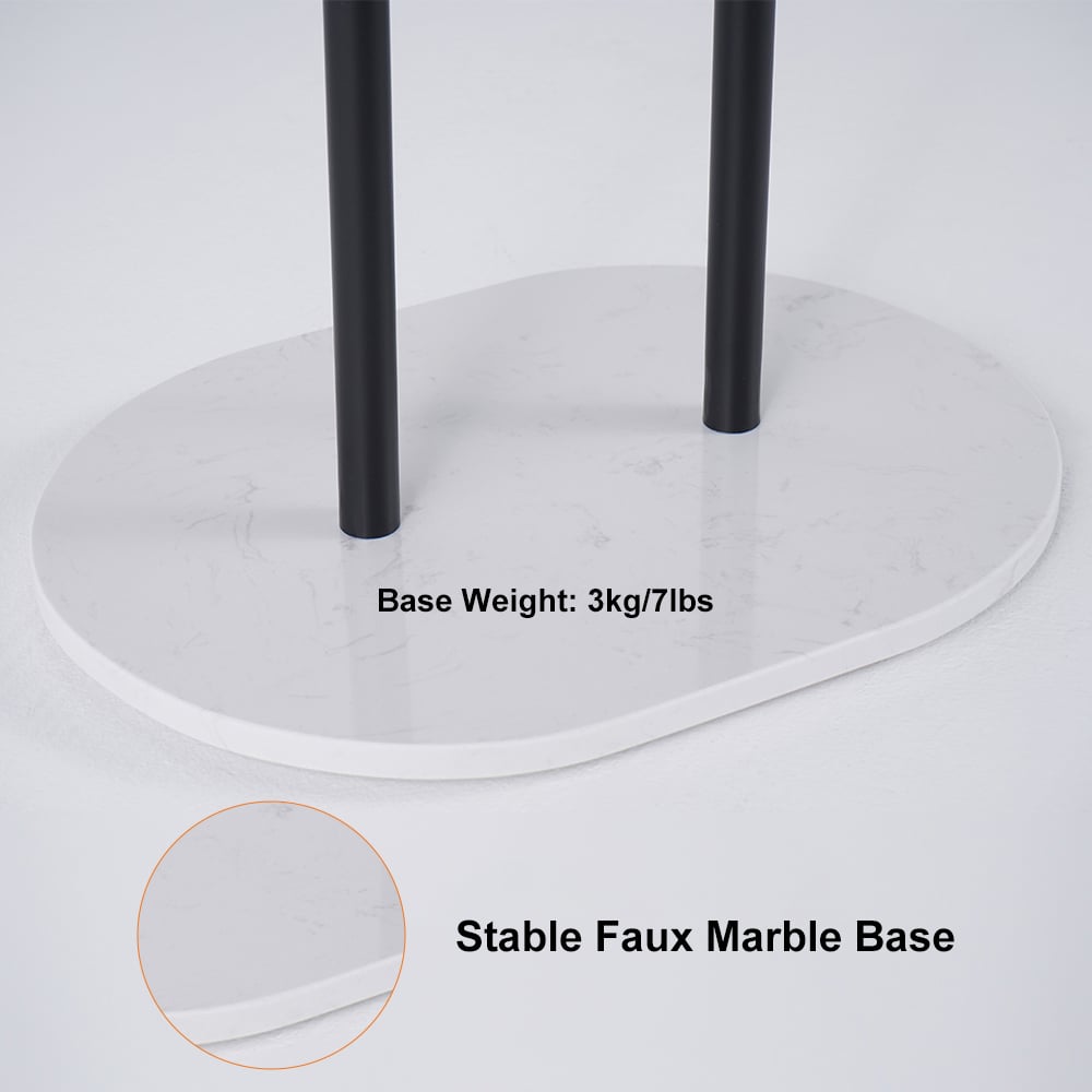 HMR - Standing Coat Rack with 7 Hooks