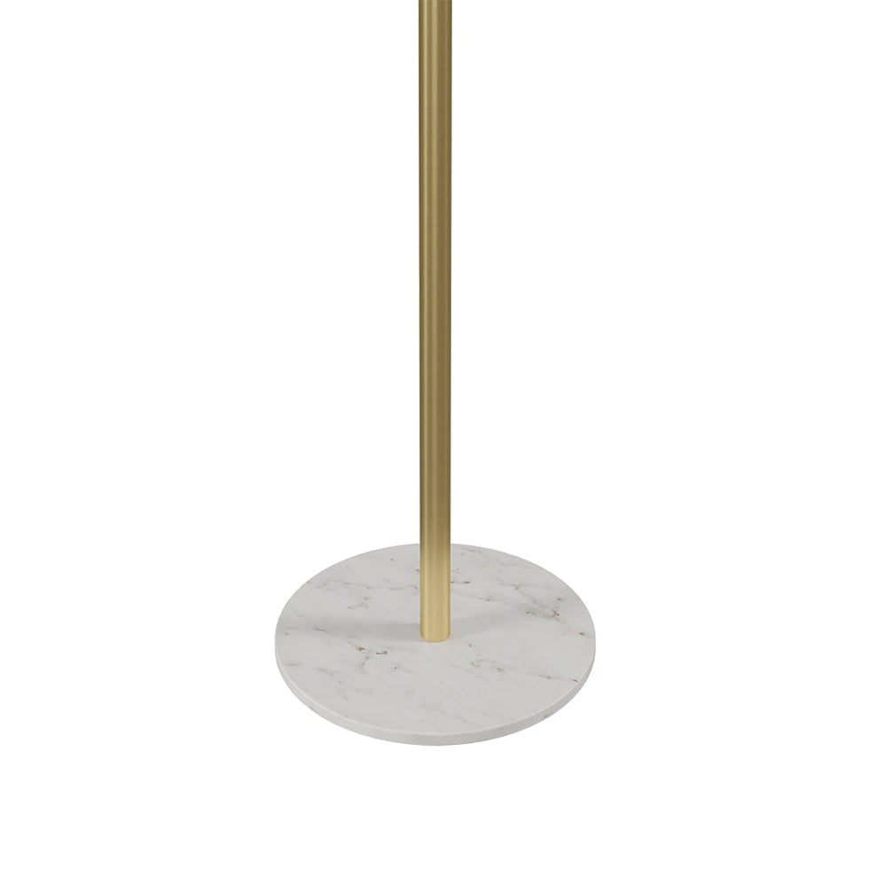 HMR - Marble Bedroom Clothing Rack with Hooks in Gold