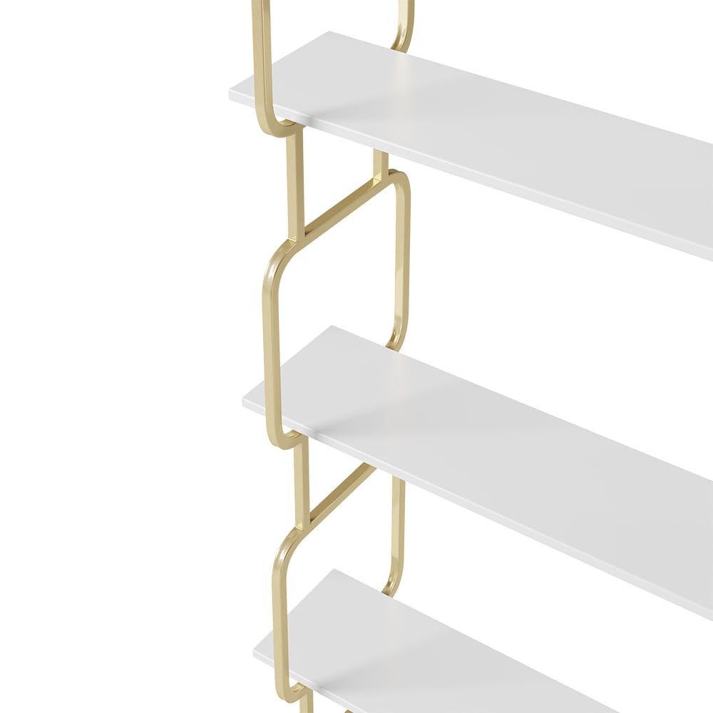 HMR - Modern Freestanding 32" Etagere Bookshelf