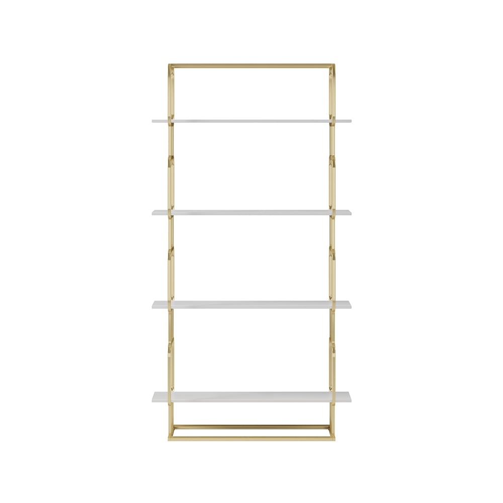 HMR - Modern Freestanding 32" Etagere Bookshelf