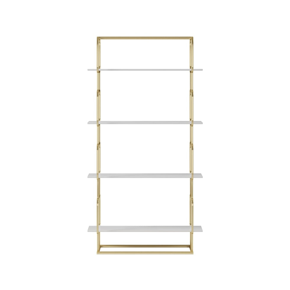 HMR - Modern Freestanding 32" Etagere Bookshelf