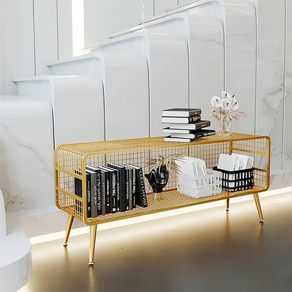 HMR - Modern Mesh Standing 20" Etagere Bookshelf