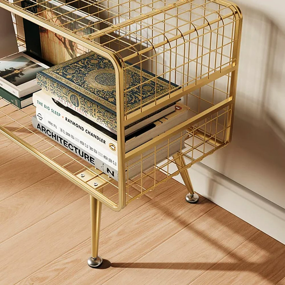 HMR - Modern Mesh Standing 20" Etagere Bookshelf