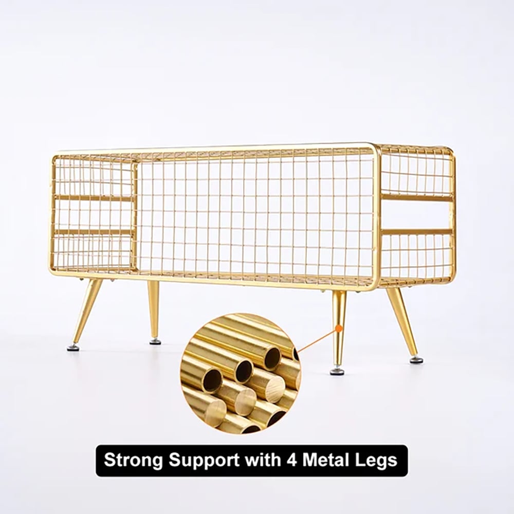 HMR - Modern Mesh Standing 20" Etagere Bookshelf