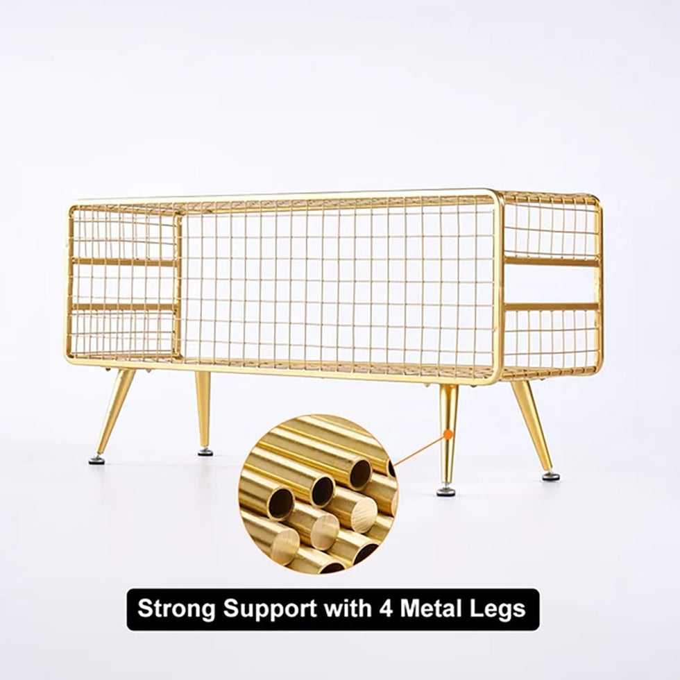 HMR - Modern Mesh Standing 20" Etagere Bookshelf