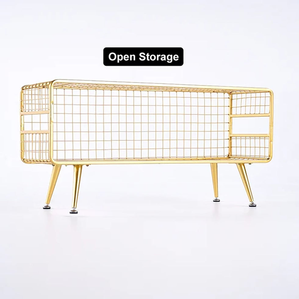 HMR - Modern Mesh Standing 20" Etagere Bookshelf