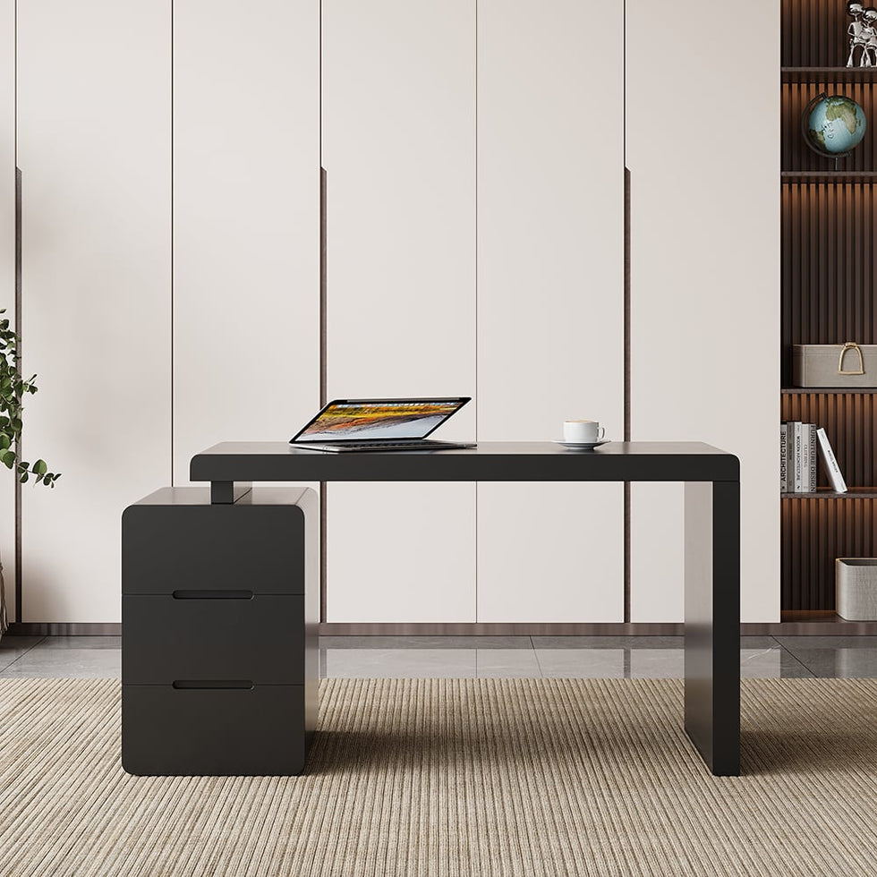 HMR - Mular 3-Drawer Writing Desk with 3 Drawers Office Furniture