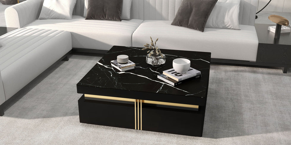 HMR - 157" Modern Corner L-Shaped Sectional Sofa with Side Open Storage