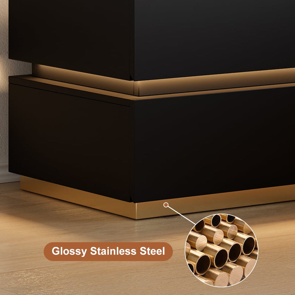 HMR - Nightstand with Light & Charging Station
