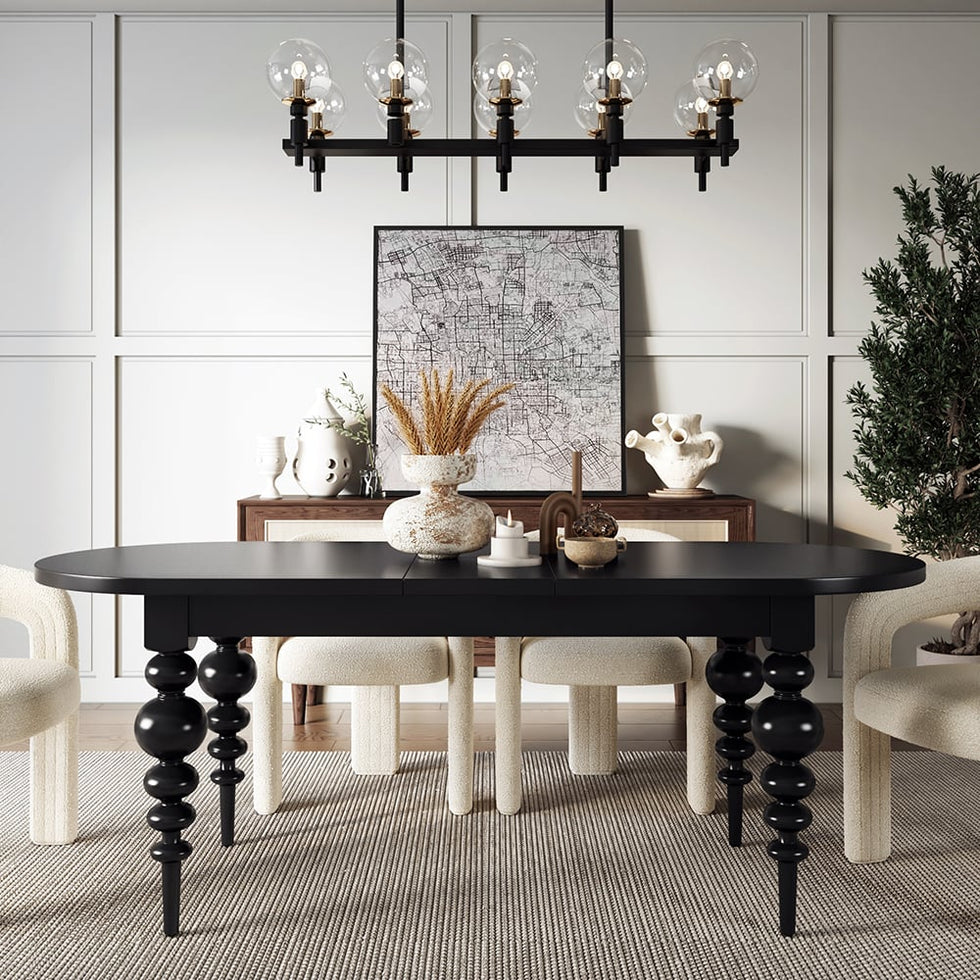HMR - Modern Sherpa Dining Chairs