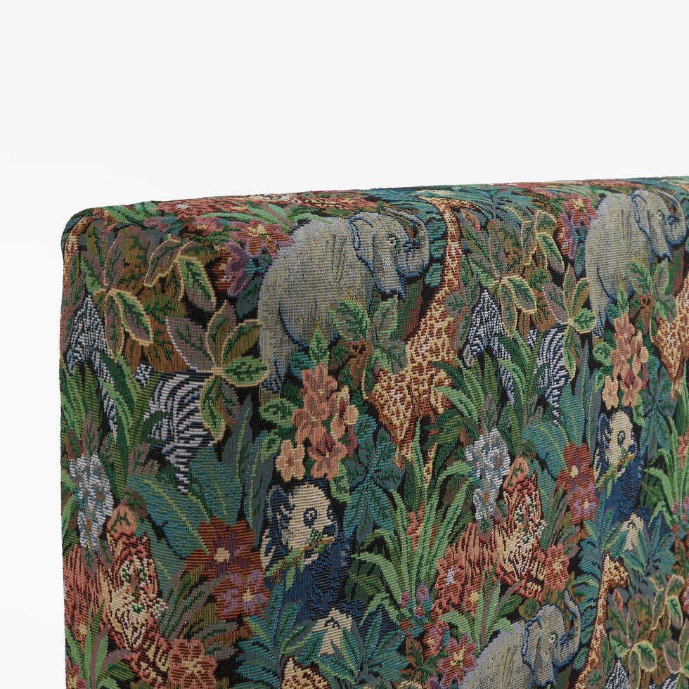 HMR - Vintage Queen Jacquard Upholstered Headboard Pillow
