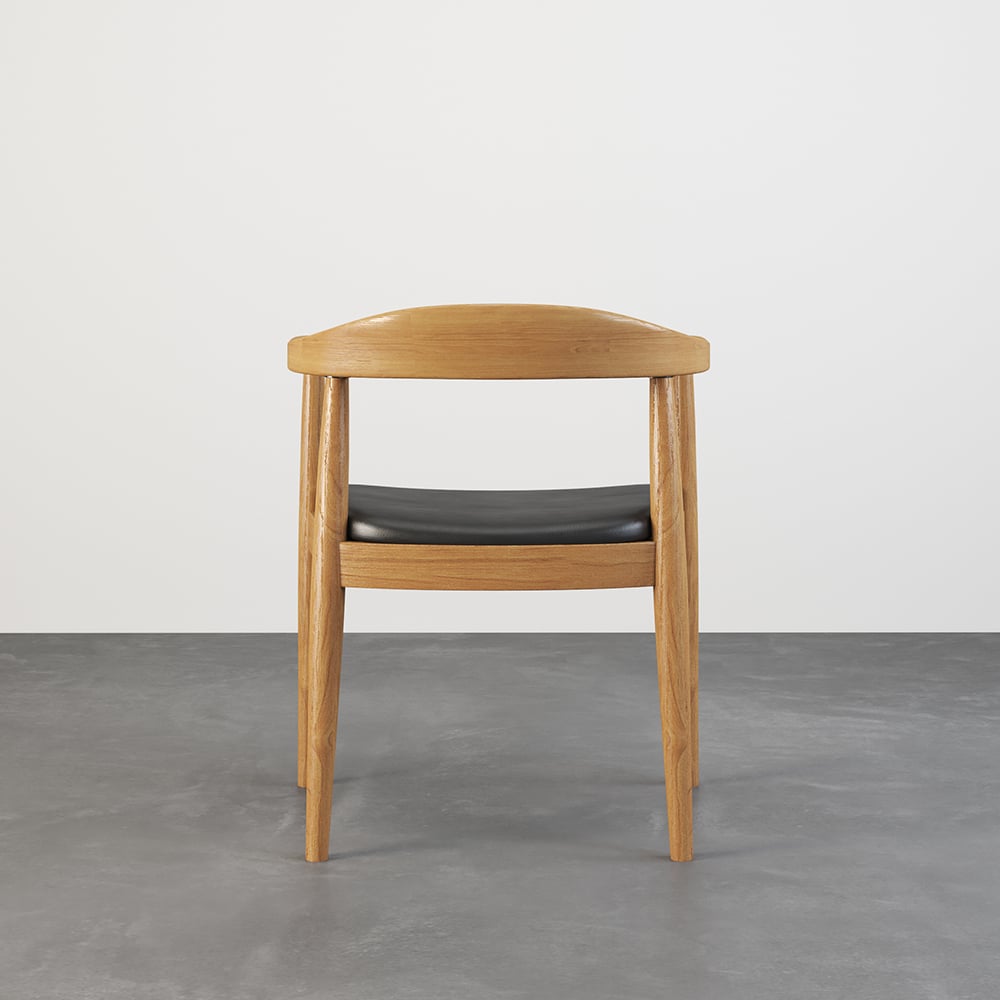 HMR - Dining Set 70.9" Japandi Dining Table