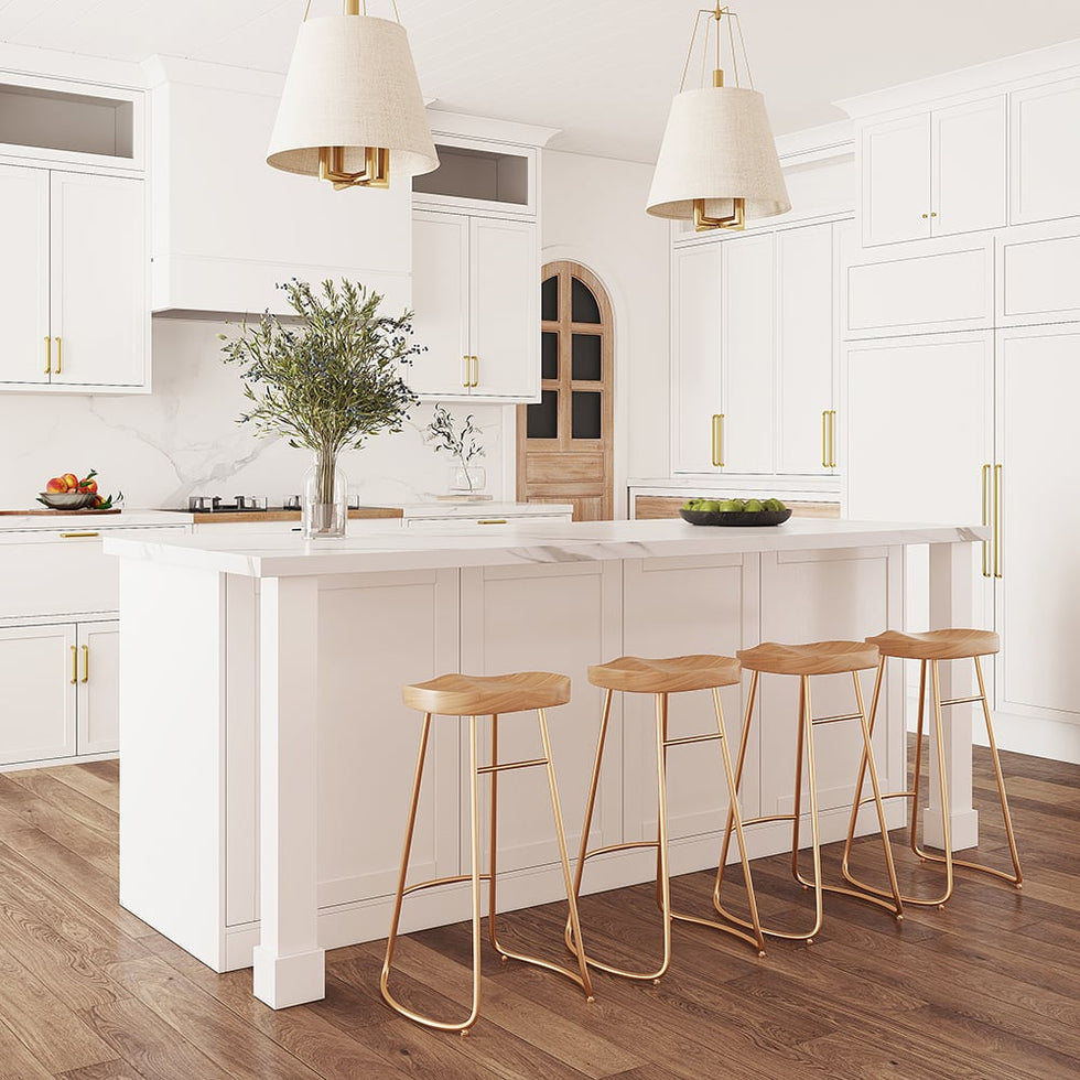 HMR - 72'' Modern Kitchen lsland with Wine Storage