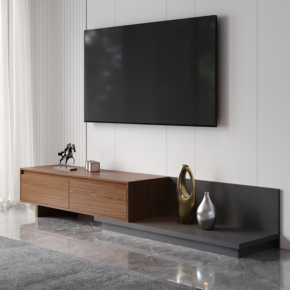 HMR - Fero Extendable TV Stand with Drawers
