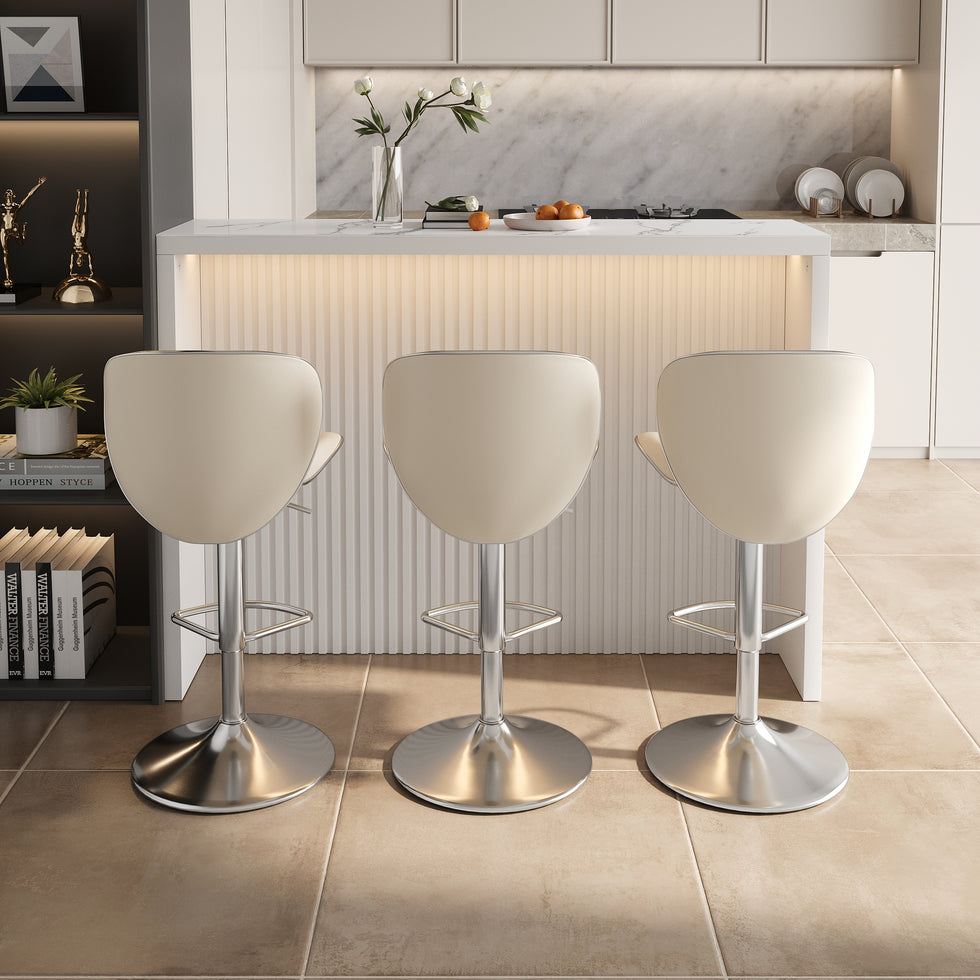 HMR - Modern Sintered Stone Bar Table White