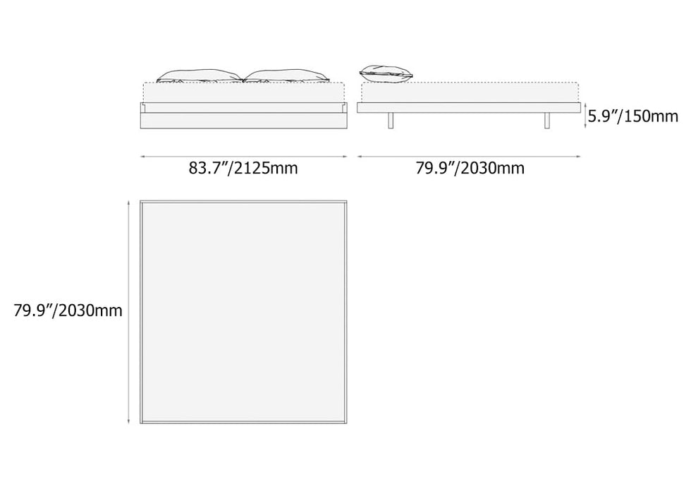 HMR - Japanese Style Floor Bed