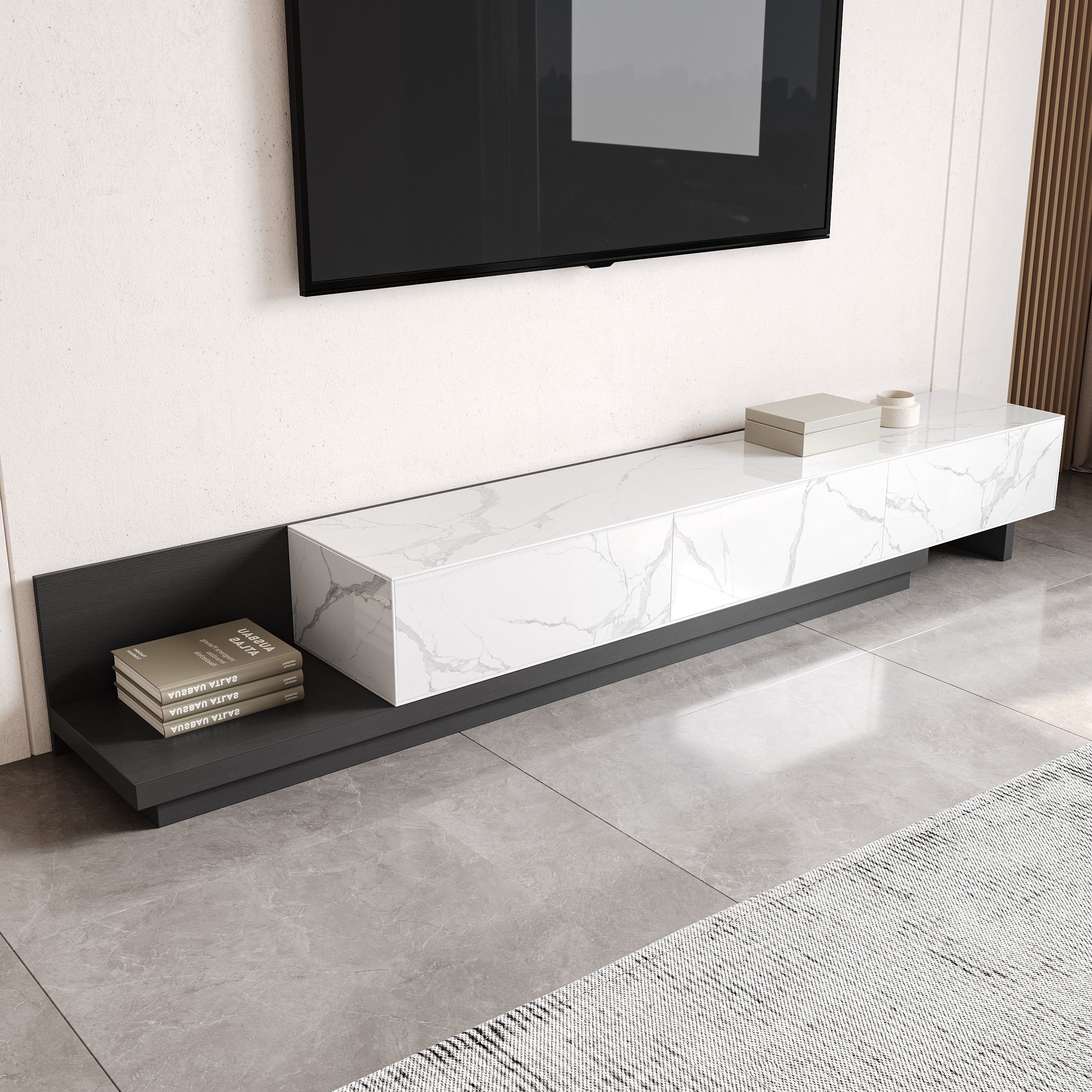 HMR - Fero Extendable TV Stand with Drawers