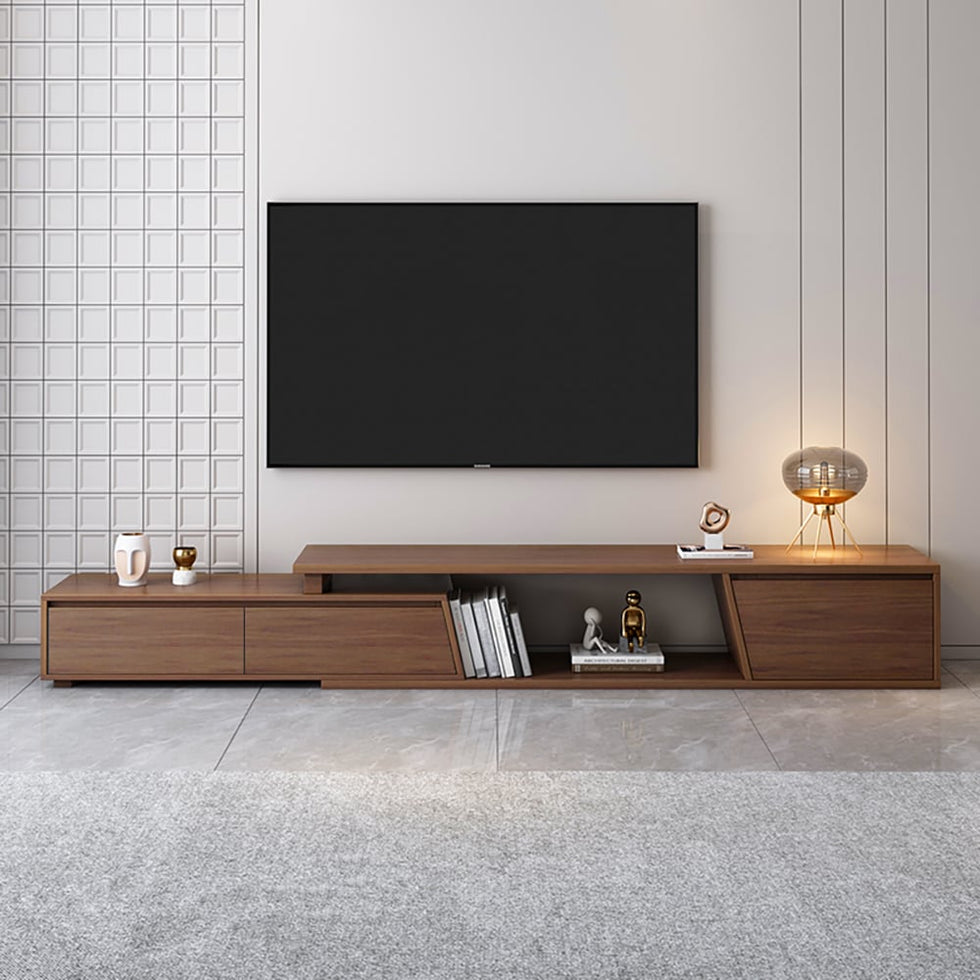 HMR - Fero Extendable TV Stand with 3 Drawers (71"-120")