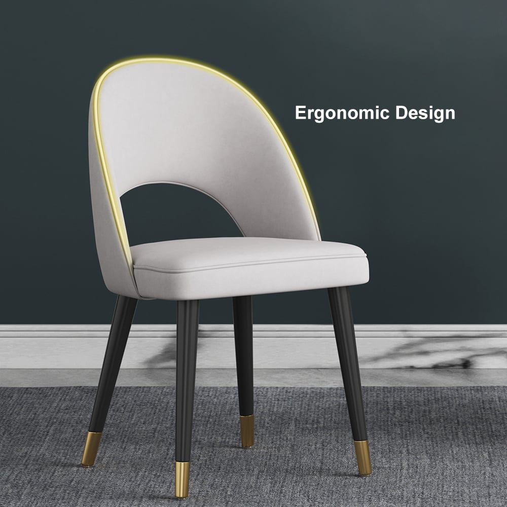 HMR - Dining Set Modern Round Wood Dining Table