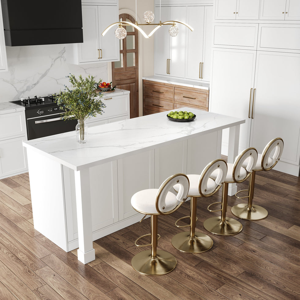 HMR - 72'' Modern Kitchen lsland with Wine Storage