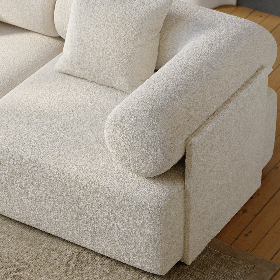 HMR - 110" 5-Piece Modular L-Shaped Sectional Sofa