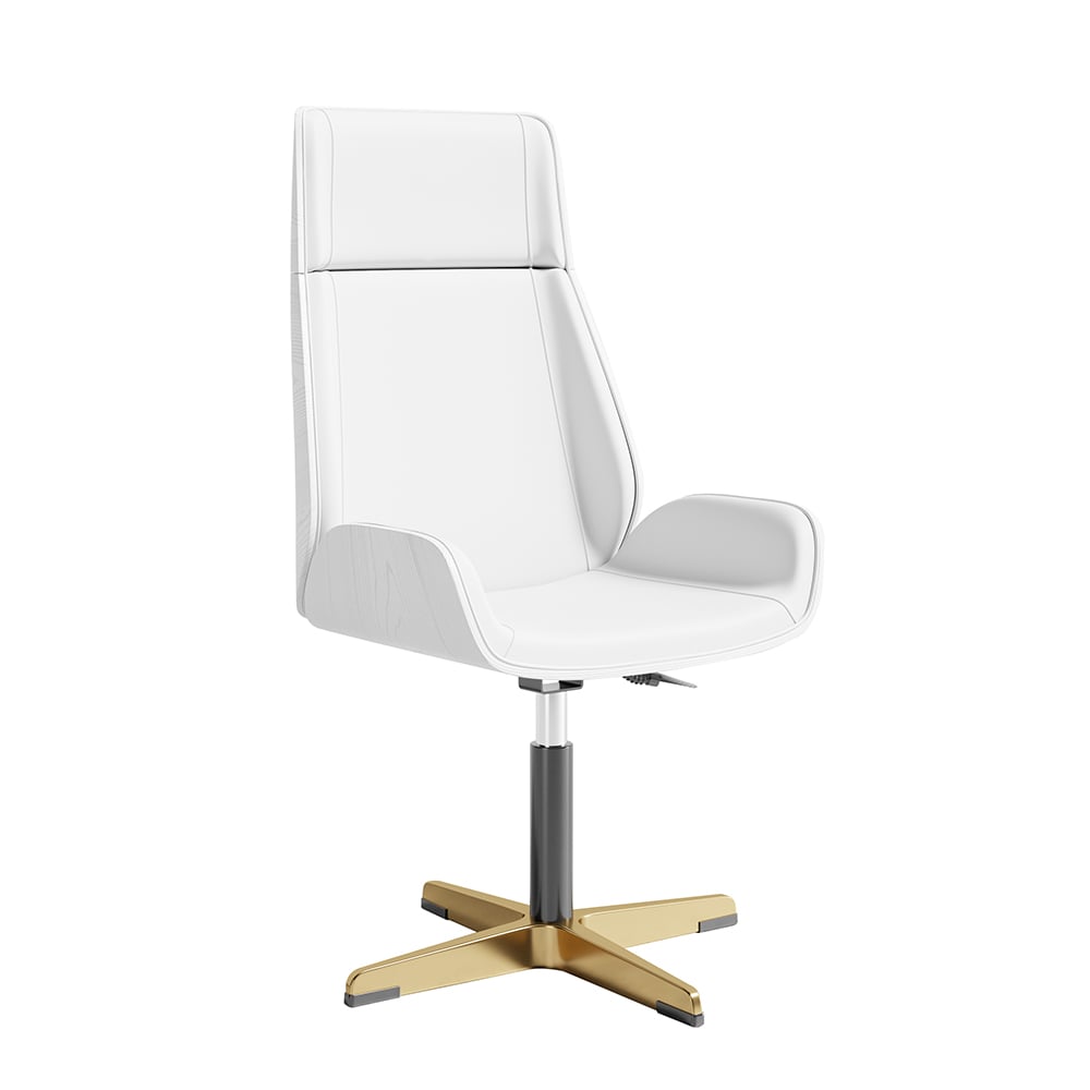 HMR - Modern Home Office Chair with Upholstered High Back