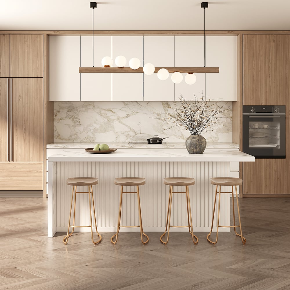HMR - Kitchen Island with Storage