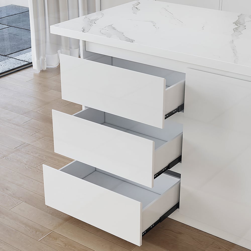 HMR - Kitchen Island with Storage