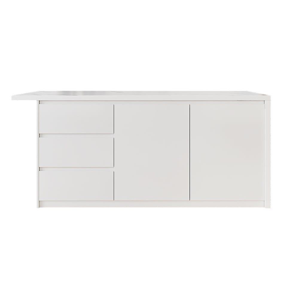 HMR - Kitchen Island with Storage