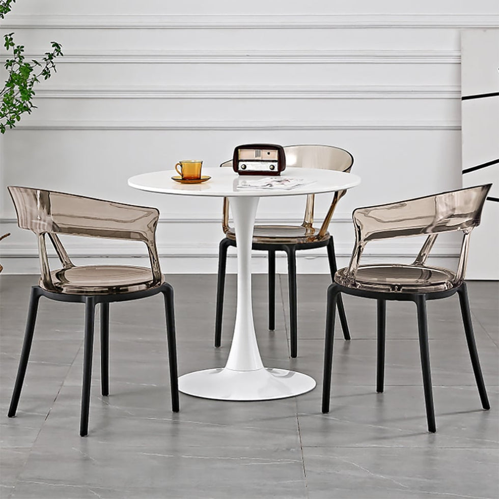 HMR - Modern Acrylic Dining Chairs
