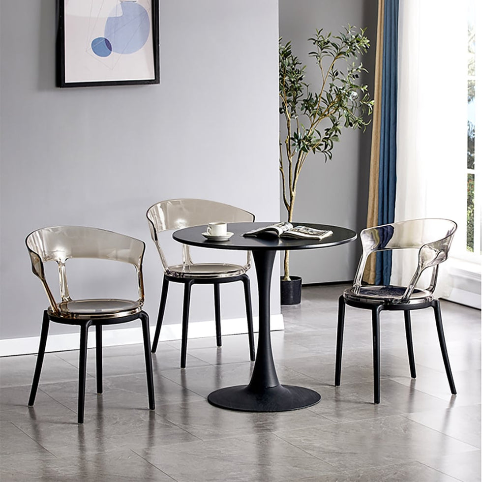 HMR - Modern Acrylic Dining Chairs