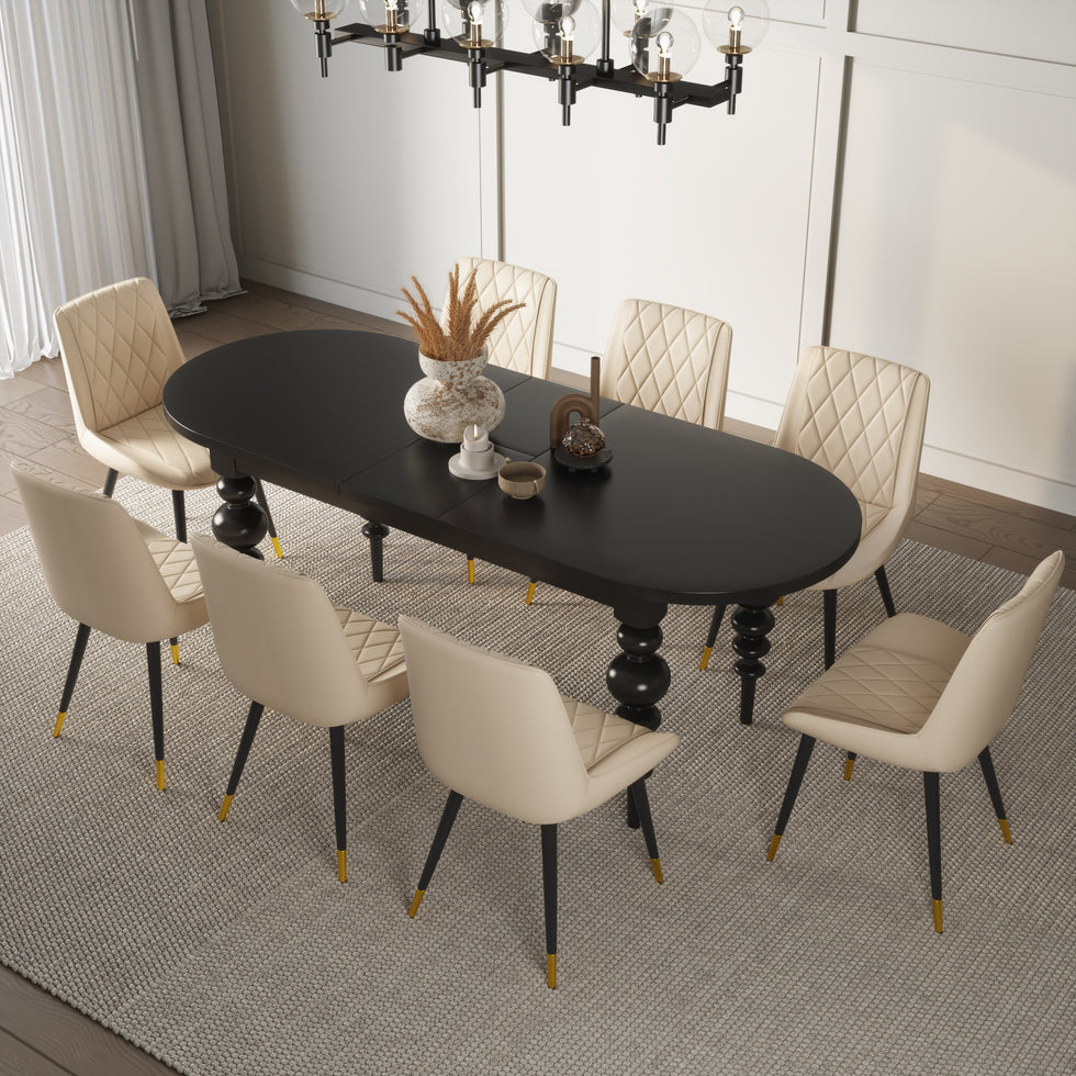 HMR - Dining Set 67"-79" Extendable Dining Table
