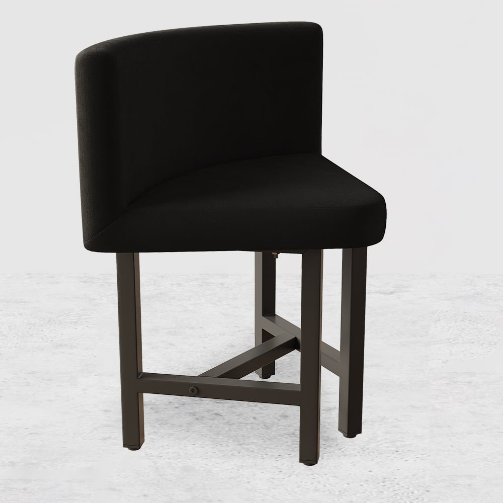 HMR - Dining Set 394 Modern Round Wood Dining Table with 4 Chairs