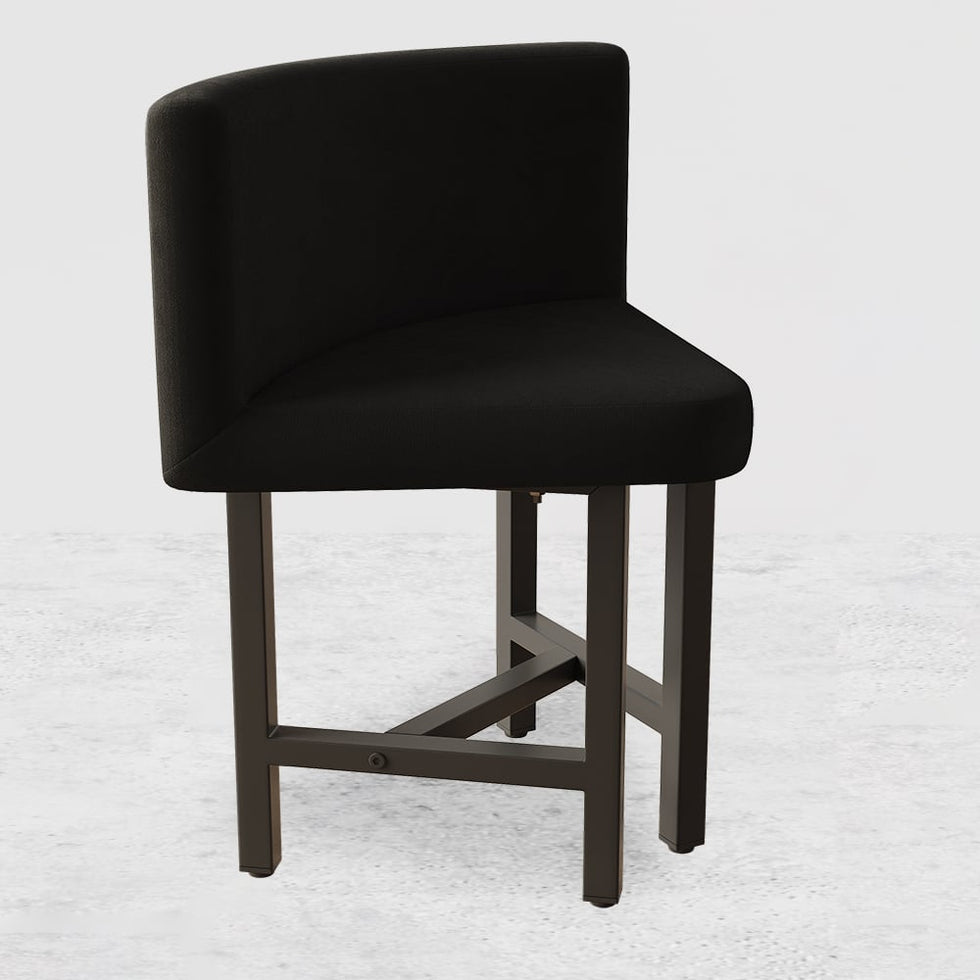 HMR - Dining Set 394 Modern Round Wood Dining Table with 4 Chairs