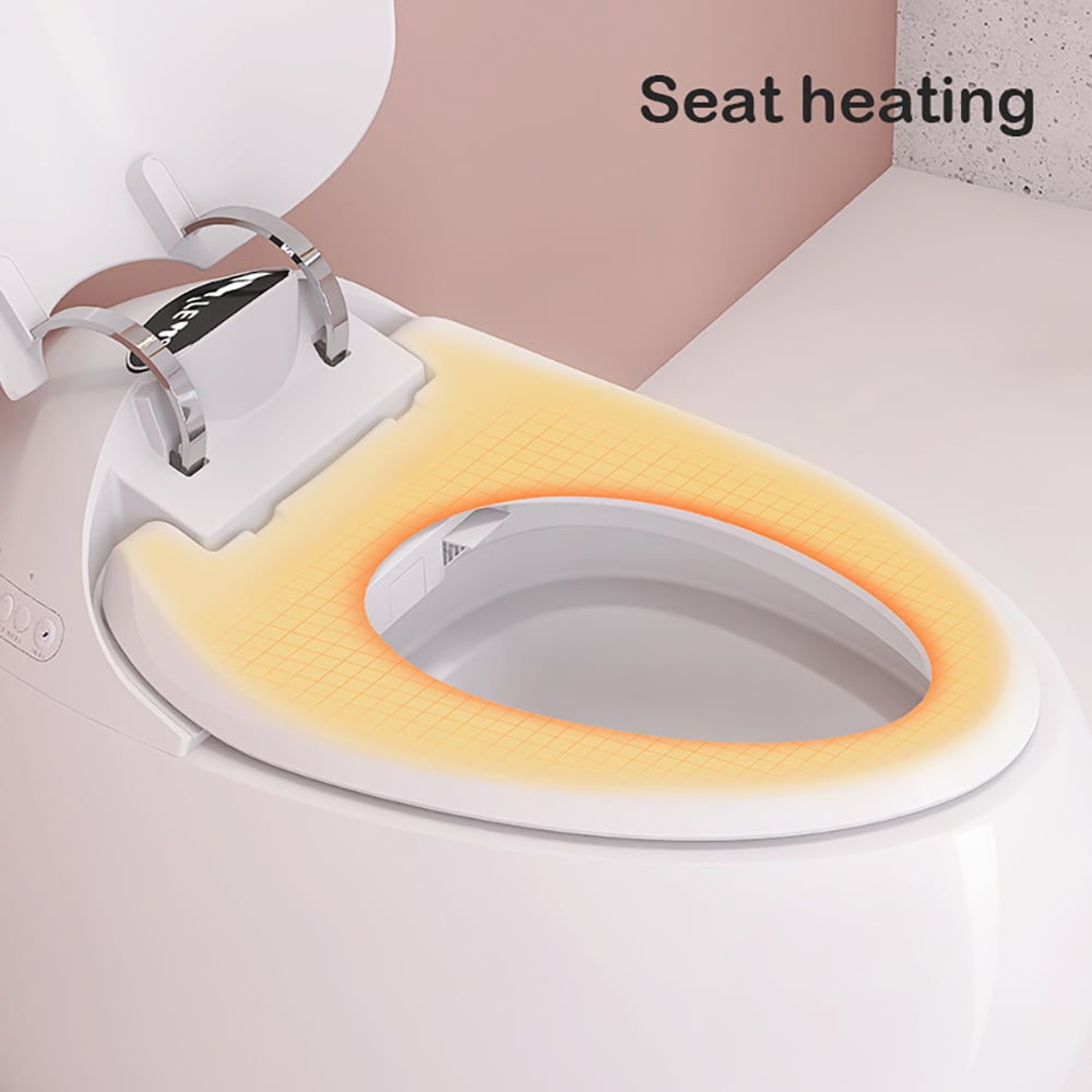 HMR - Egg-Shaped Smart Bidet Toilet with Heated Seat Function 1.28 GPF