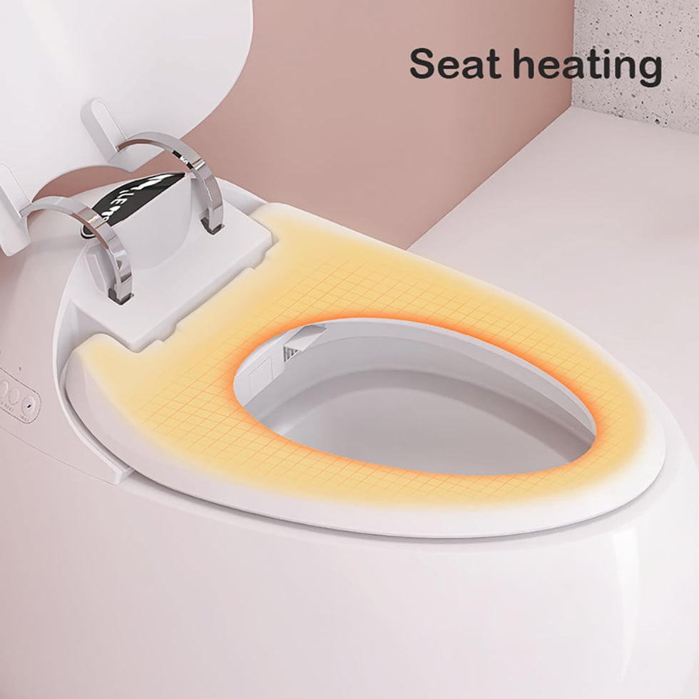 HMR - Egg-Shaped Smart Bidet Toilet with Heated Seat Function 1.28 GPF