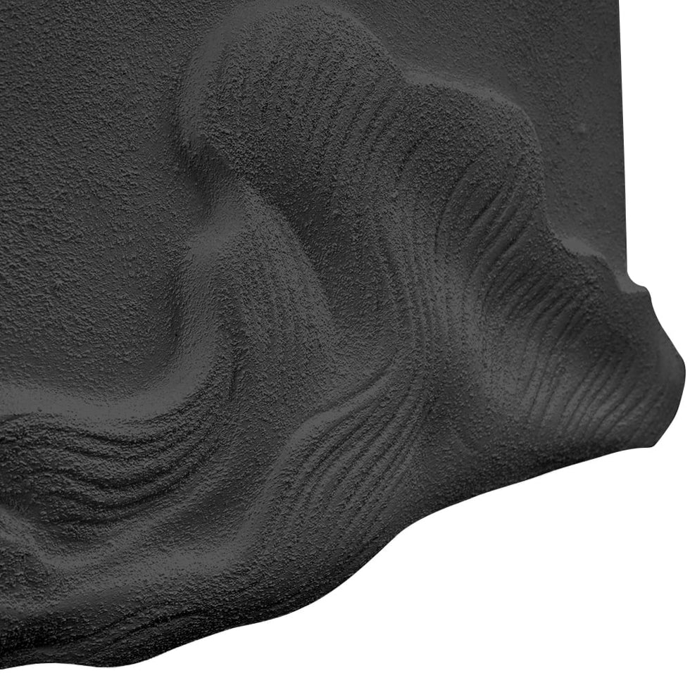 HMR - 3D Sea Waves Texture Painting Art Modern Abstract Ocean Wall Decor Living Room