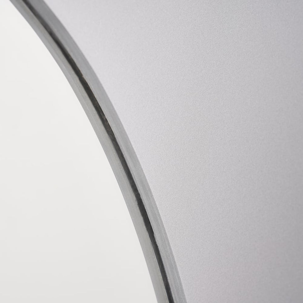 HMR - 63" x 23.6" Oversized Modern Abstract Silver Full Length Floor Mirror Decor Art Bedroom