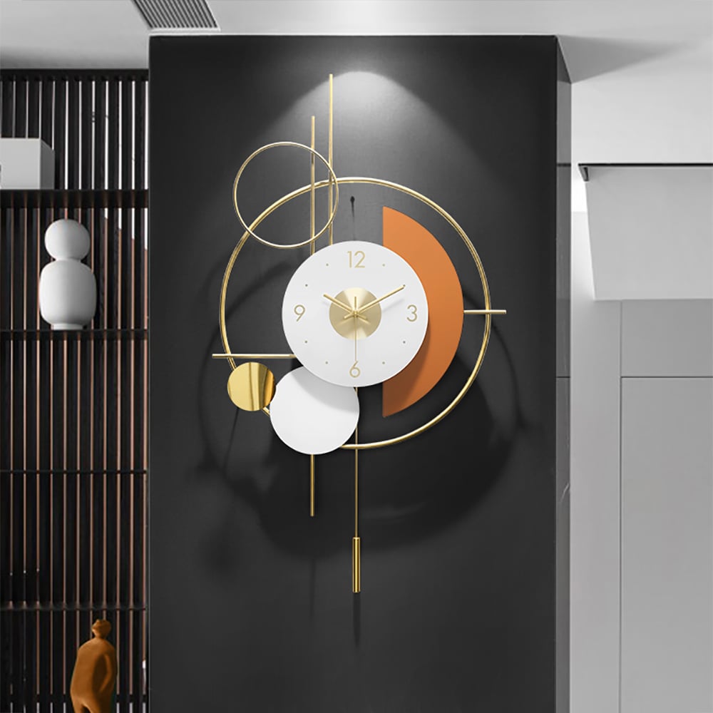 HMR - Modern 3D Round Wall Clock