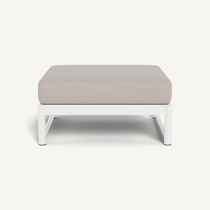 Harbour - Breeze Xl Aluminum Ottoman