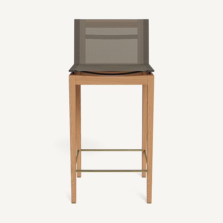 Harbour - Byron Teak Bar Stool